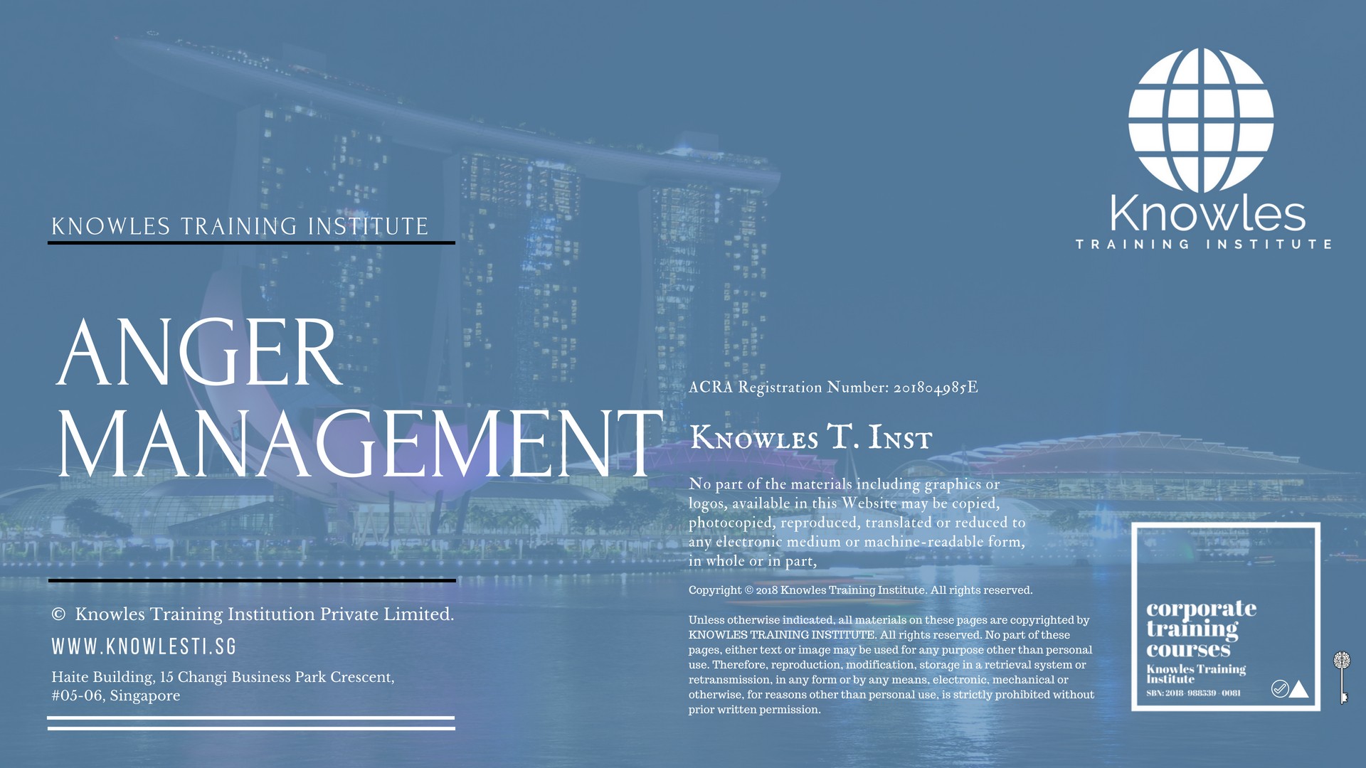 Anger Management Training Course in Sweden