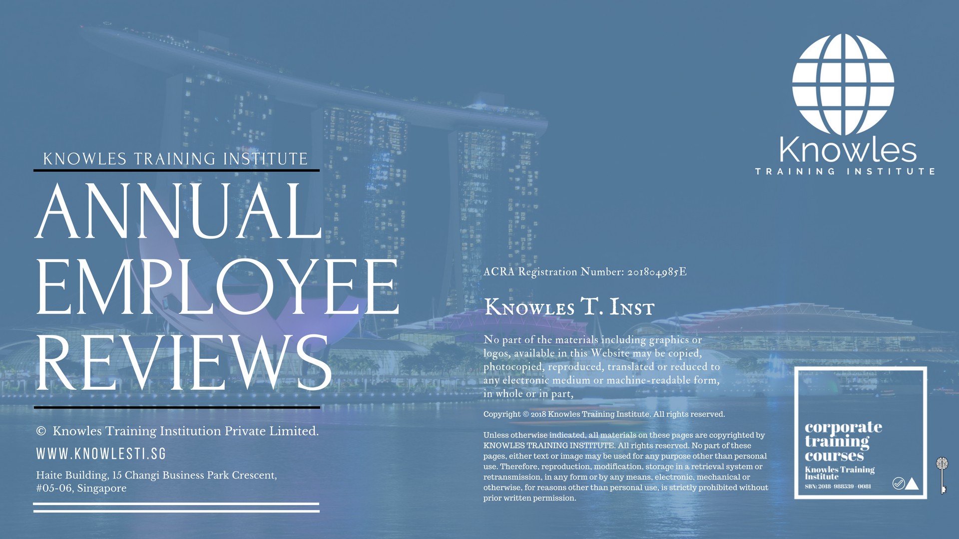 Annual Employee Reviews Course in Sweden