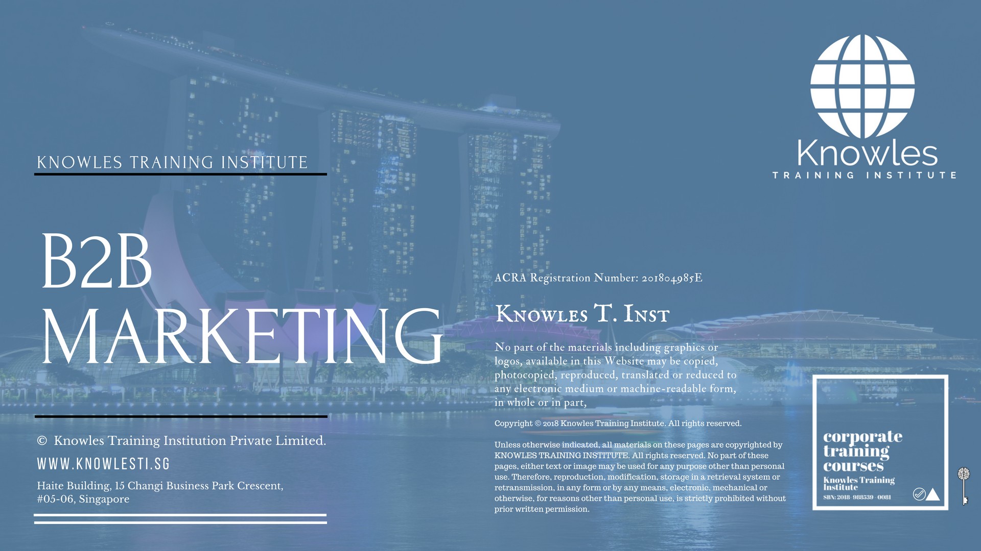 B2B Marketing Training Course in Sweden