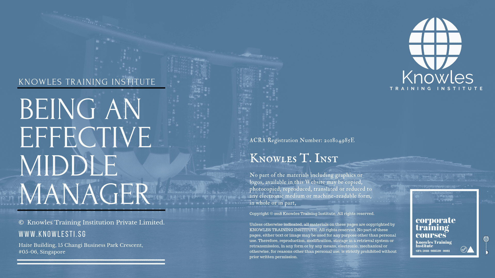 Being an Effective Middle Manager Training Course in Sweden