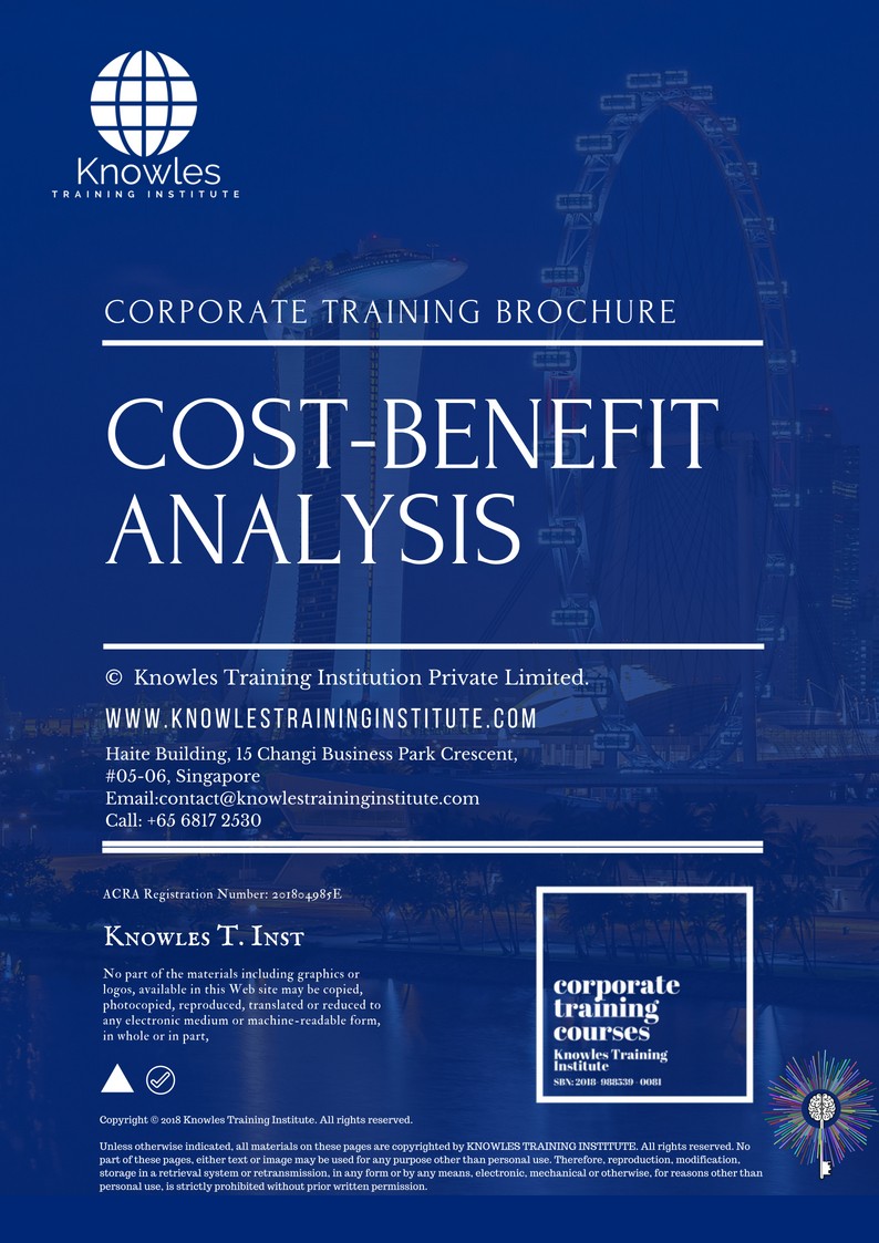 Cost-Benefit Analysis Training Course in Sweden Brochure