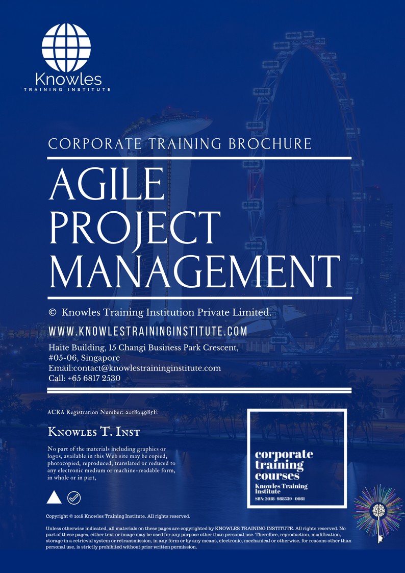 Course Brochure For Agile Project Management Course in Sweden