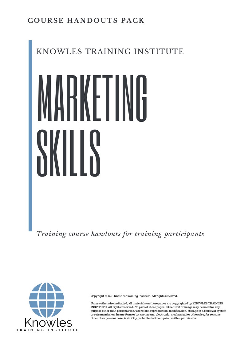 Course Handouts For Marketing Skills in Sweden