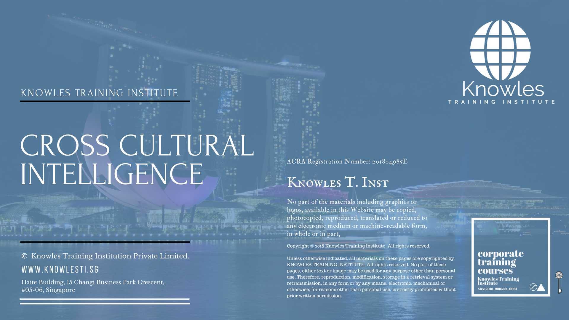 Cross Cultural Intelligence Training Course in Sweden