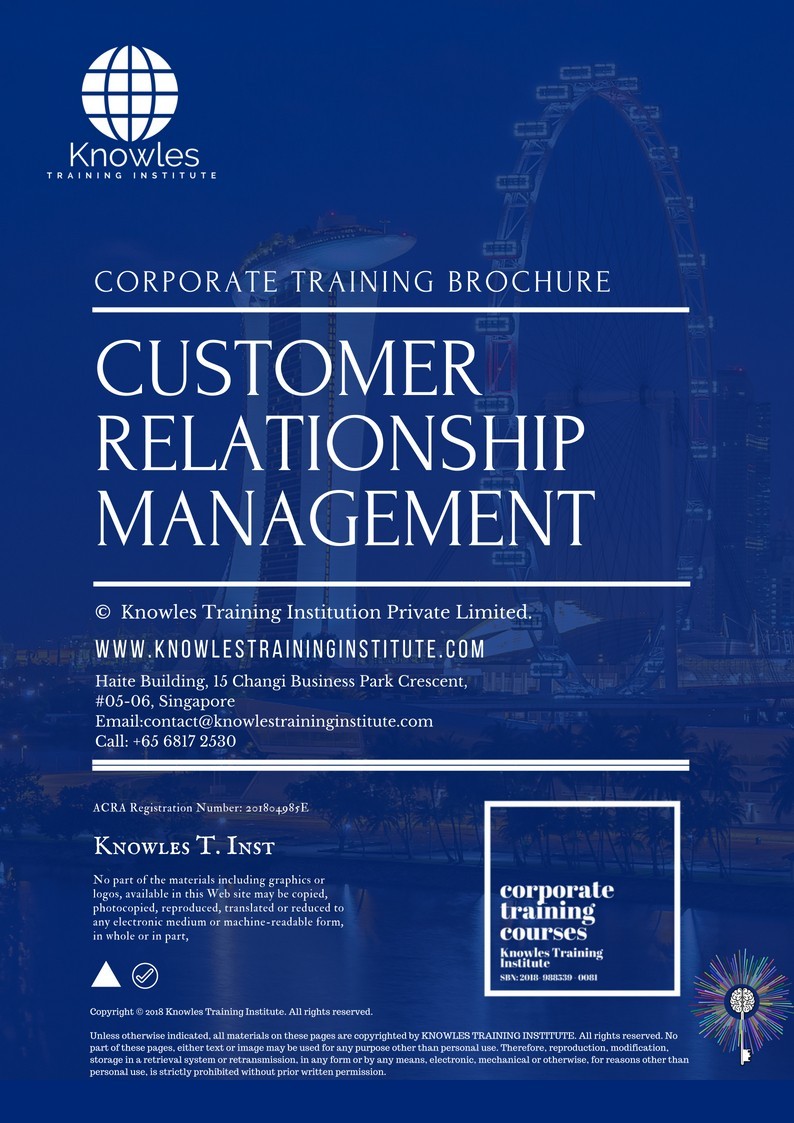 Customer Relationship Management Course in Sweden Brochure