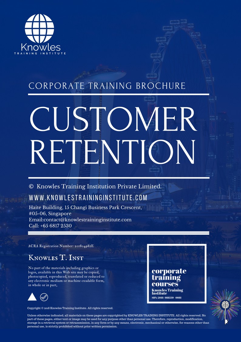 Customer Retention Course in Sweden Brochure