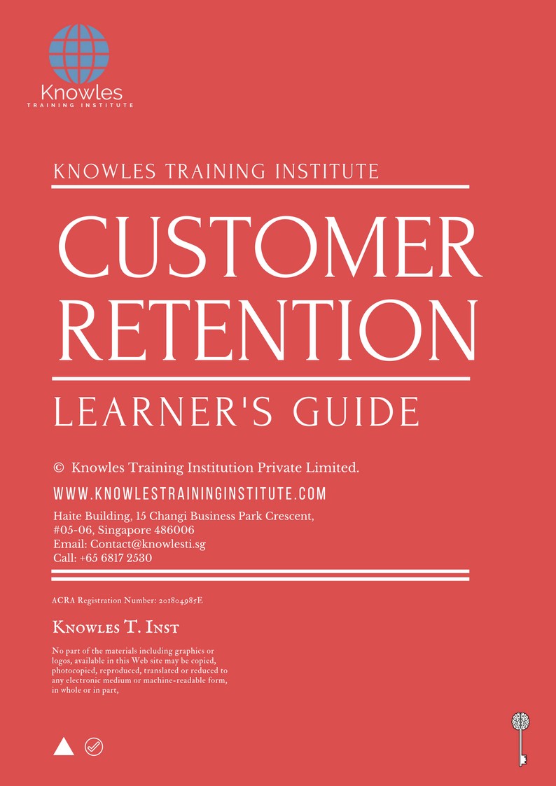 Customer Retention Course in Sweden Learner’s Guide
