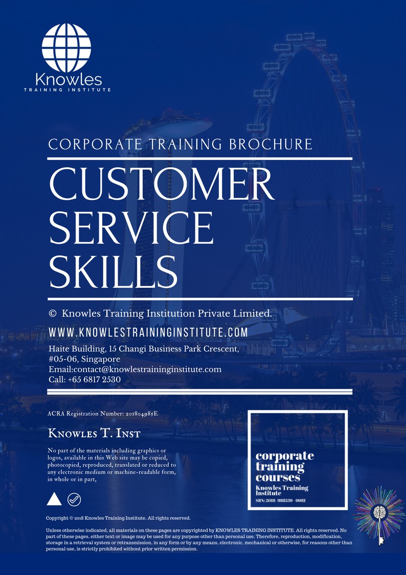 Customer Service Skills Course in Sweden Brochure