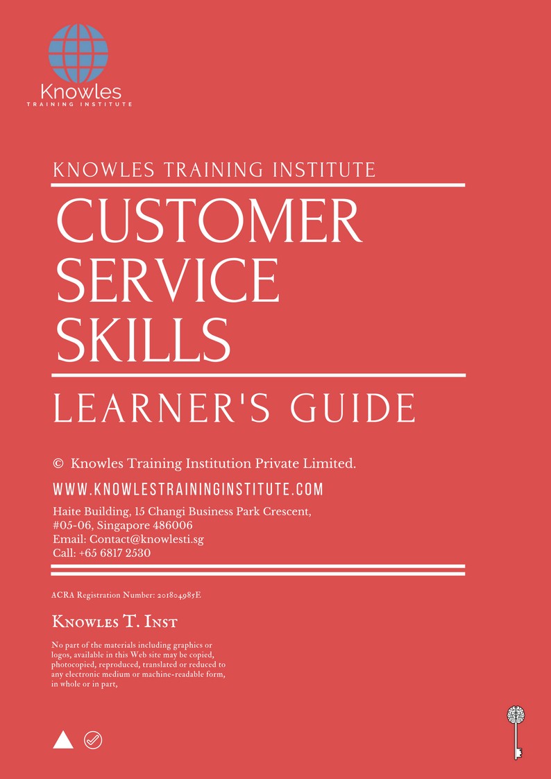 Customer Service Skills Course in Sweden Learner’s Guide