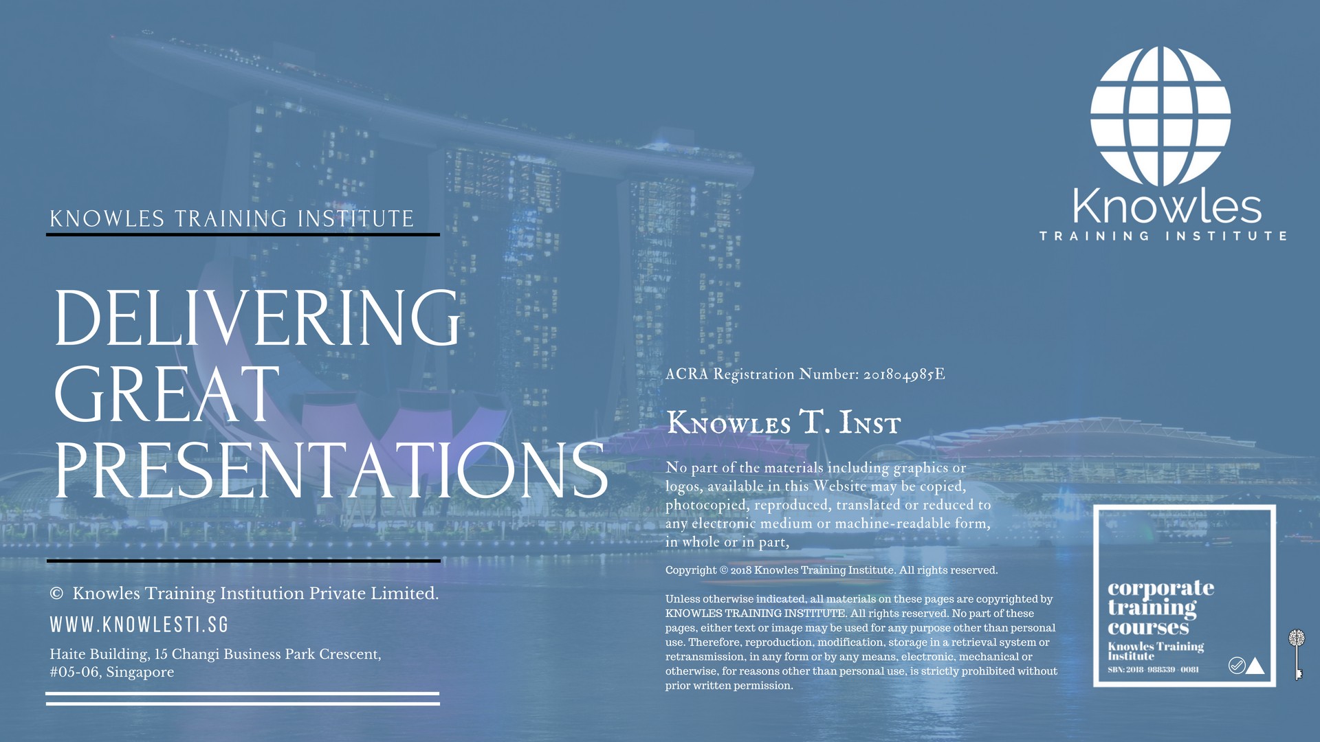 Delivering Great Presentations Training Course in Sweden