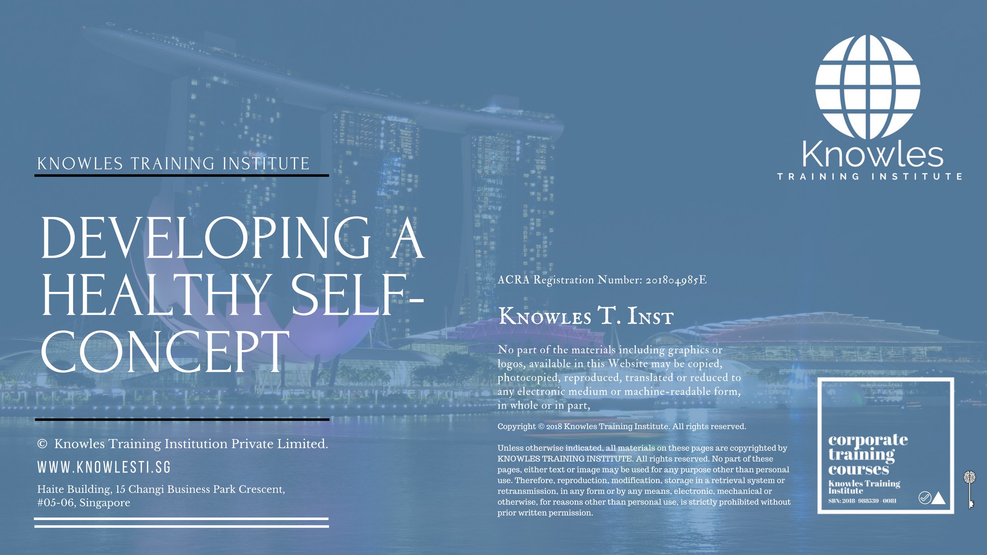 Developing A Healthy Self-Concept Training Course in Sweden