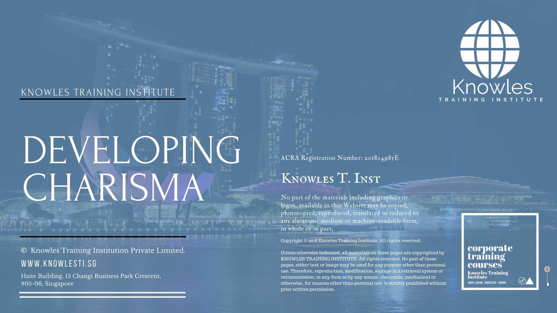 Developing Charisma Training Course in Sweden