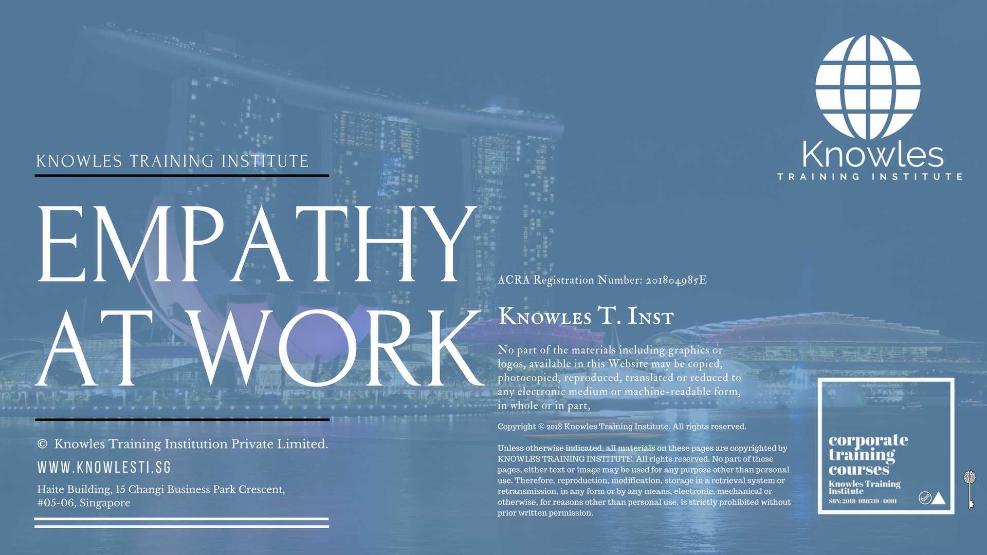 Empathy At Work Training Course in Sweden