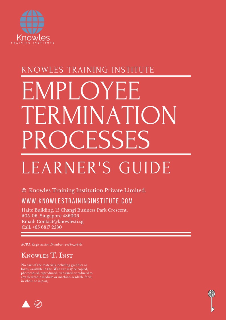 Employee Termination Processes Training Course in Sweden Learner’s Guide