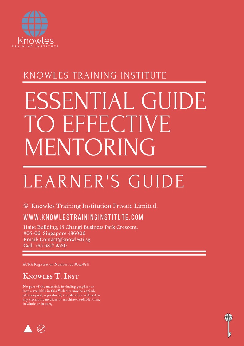 Essential Guide To Effective Mentoring Course in Sweden Learner’s Guide
