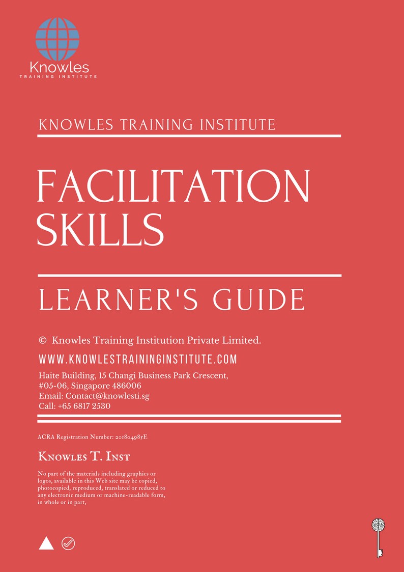 Facilitation Skills Course in Sweden Learner’s Guide