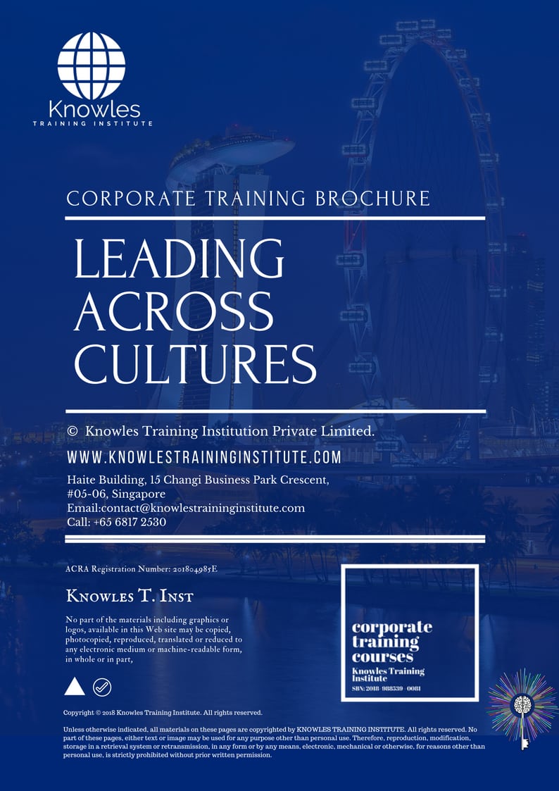 Leading Across Cultures Training Course in Sweden Brochure