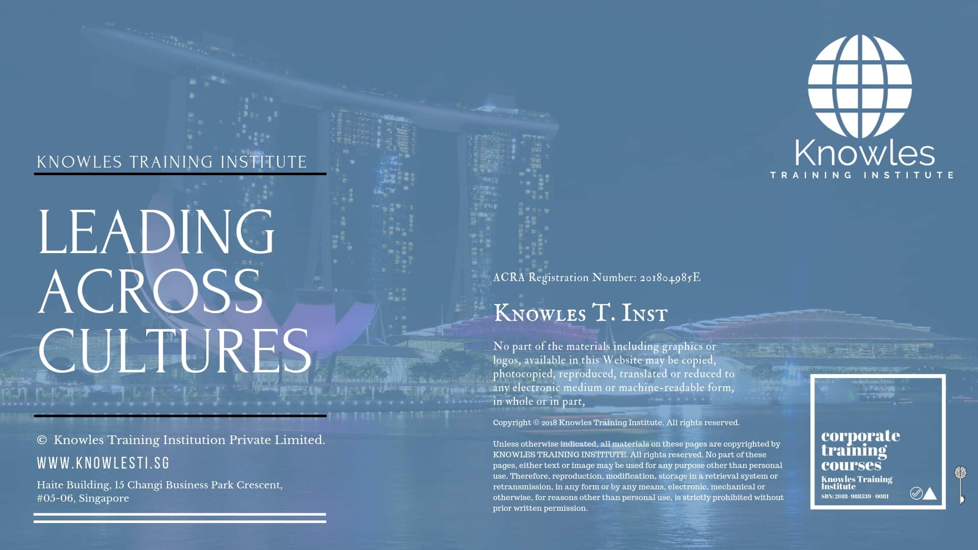 Leading Across Cultures Training Course in Sweden