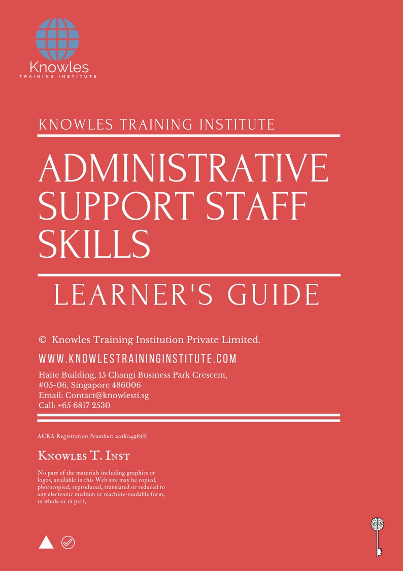 Learner’s Guide For Administrative Support Staff Skills in Sweden