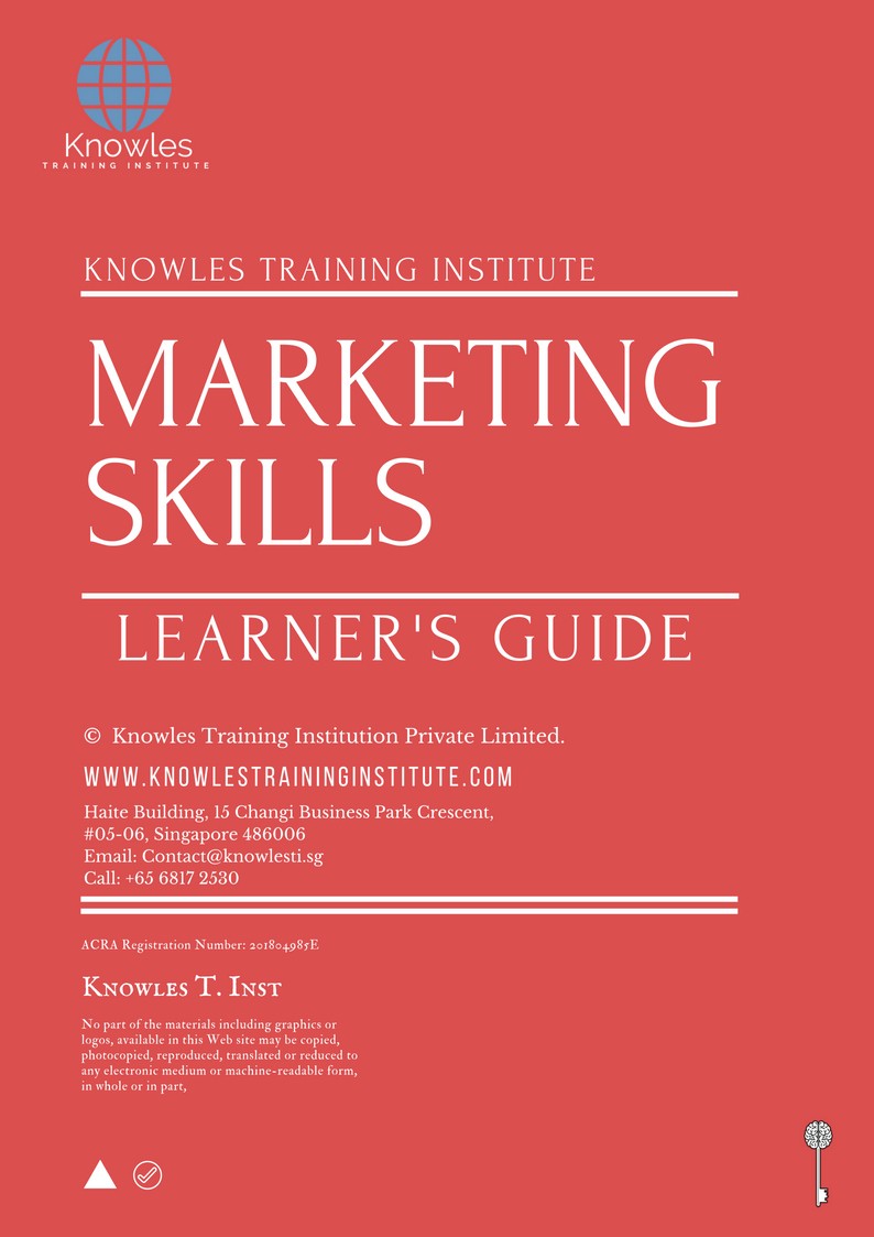 Learner’s Guide For Marketing Skills Course in Sweden