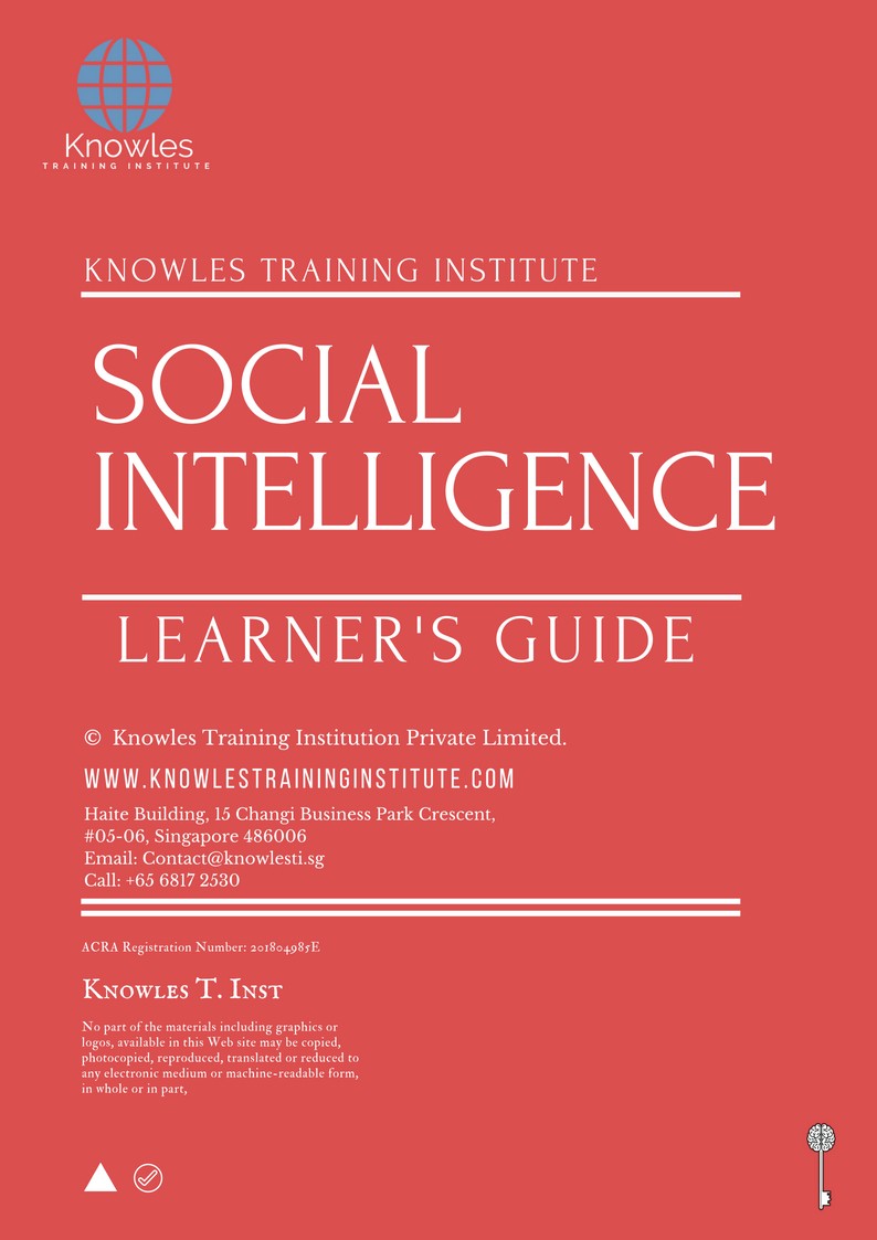 Learner’s Guide For Social Intelligence Training Course in Sweden