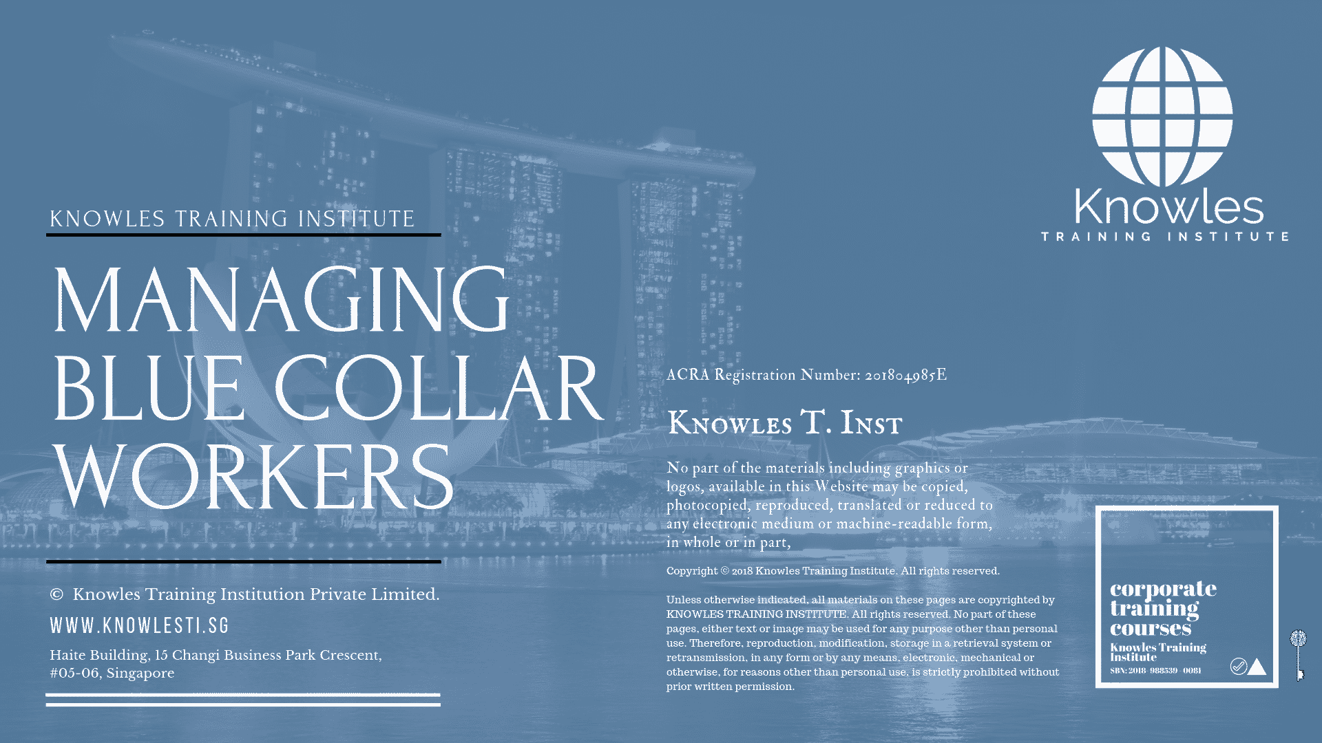 Managing Blue Collar Workers Course in Sweden