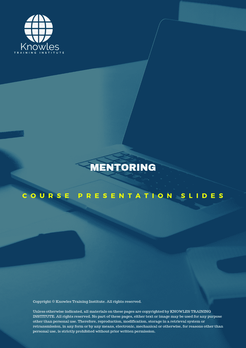Mentoring in Sweden PPT Slides Used During Course