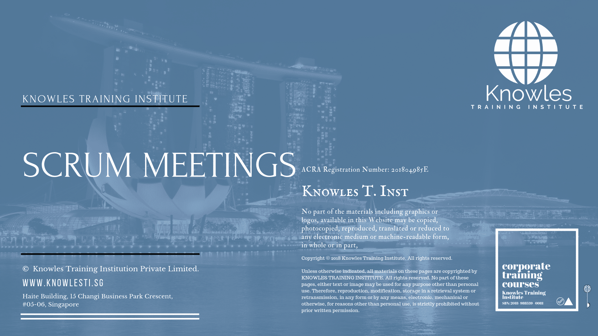 Scrum Meetings Training Course in Sweden