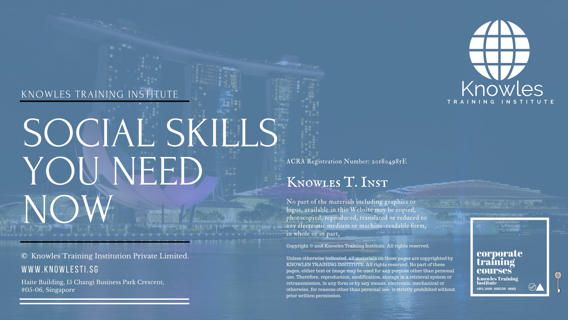 Social Skills You Need Now Training Course in Sweden