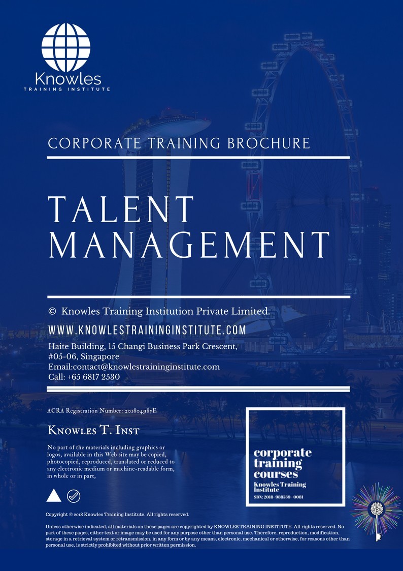 Talent Management Training Course in Sweden Brochure