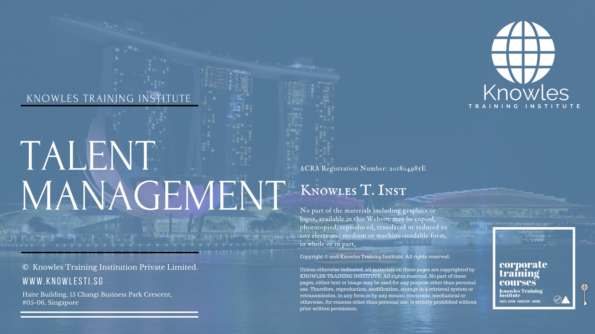 Talent Management Training Course in Sweden
